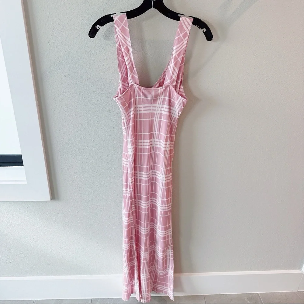NWT Reformation Beauden Sleeveless V-Neck Crepe Midi Dress - Picture 7 of 11